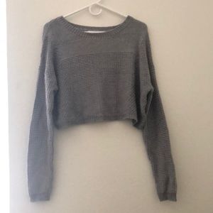 Cropped sweater